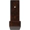 Ekena Millwork Steel Hanging Shelf Bracket, Antiqued Copper 2"W x 10"D x 6 1/2"H BKTM02X10X06HSACO - alternate 9